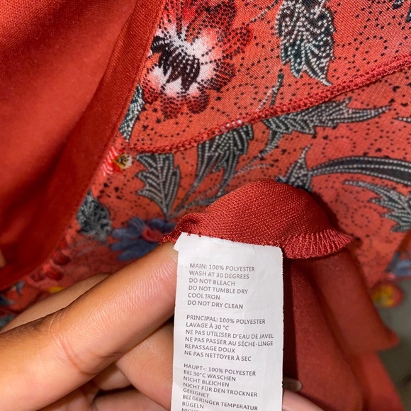 BOOHOO Ruffled Tea Dress - Picture 5 of 5